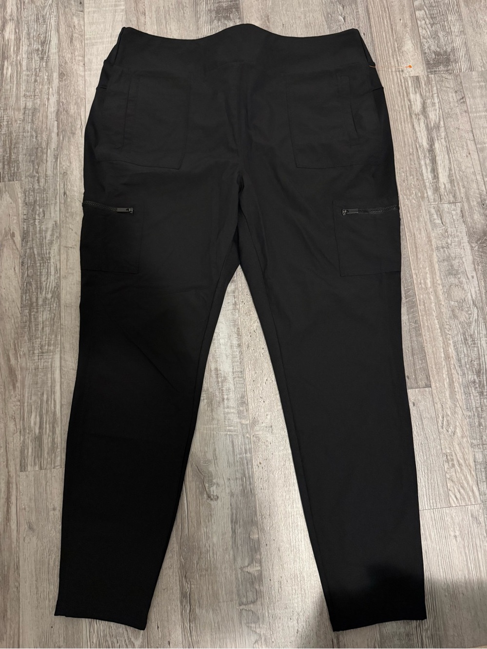 Athletic Works Black Slim Cargo Pants